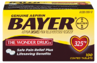 slide 1 of 1, Bayer Aspirin Bonus, 125 ct