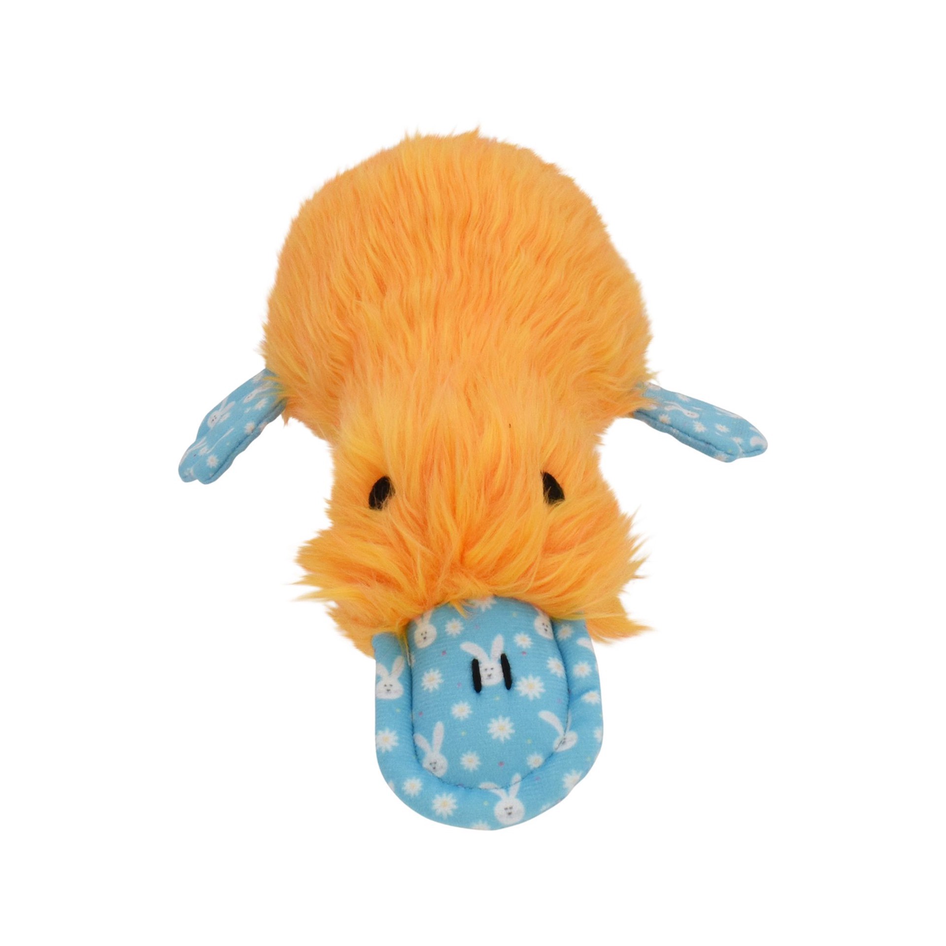 slide 1 of 1, Multipet Lamb Chop Duckworth Bunny Print Plush Dog Toy, 1 ct