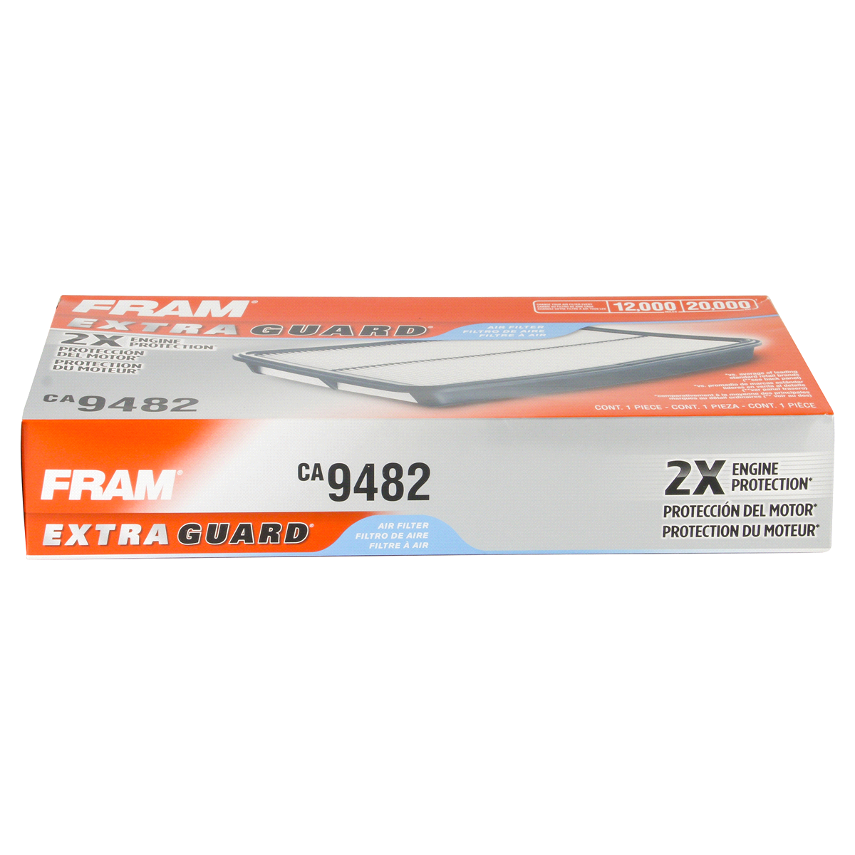 slide 6 of 6, Fram Extra Guard Air Filter CA9482, 1 ct