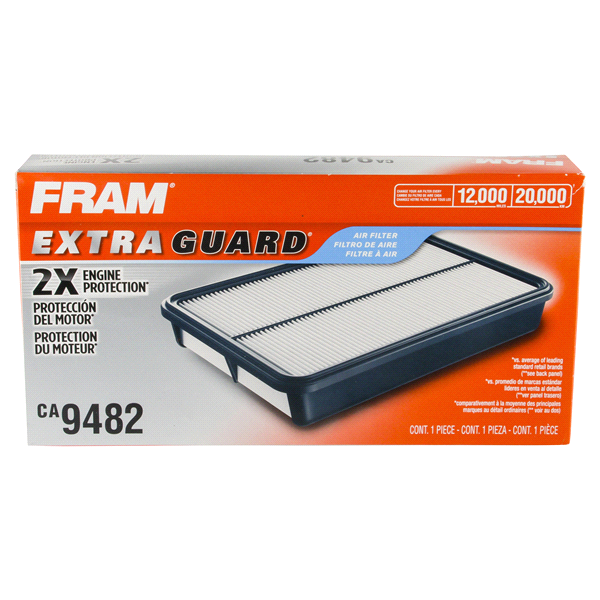 slide 1 of 6, Fram Extra Guard Air Filter CA9482, 1 ct