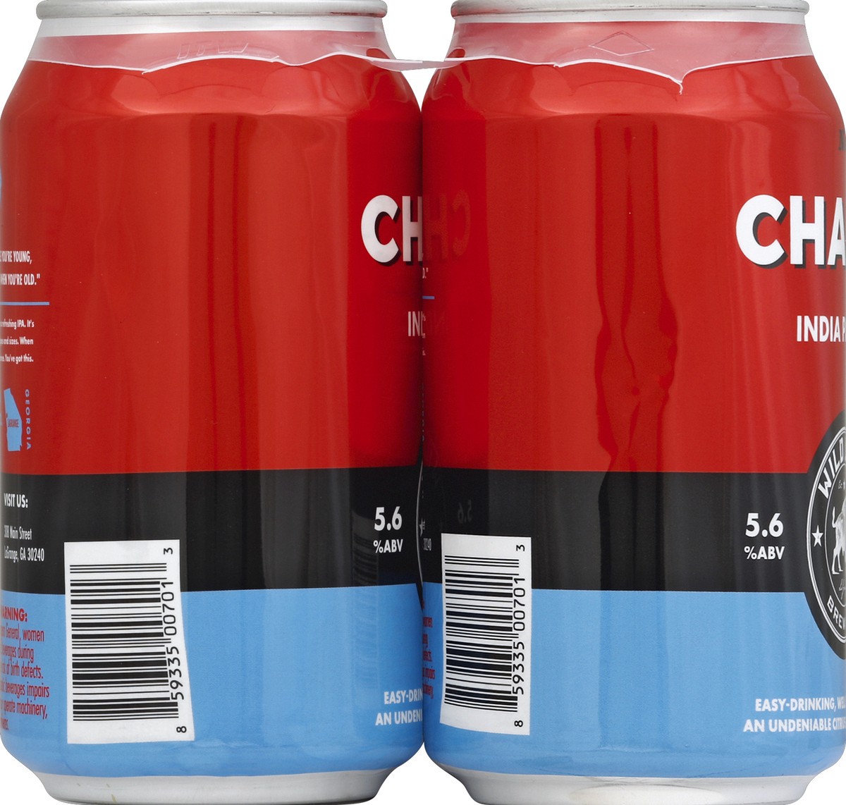 slide 4 of 4, Wild Leap Chance India Pale Ale 6 - 12 fl oz Cans, 6 ct; 12 oz