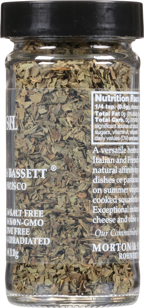 slide 10 of 13, Morton & Bassett Dried Basil, 0.4 oz