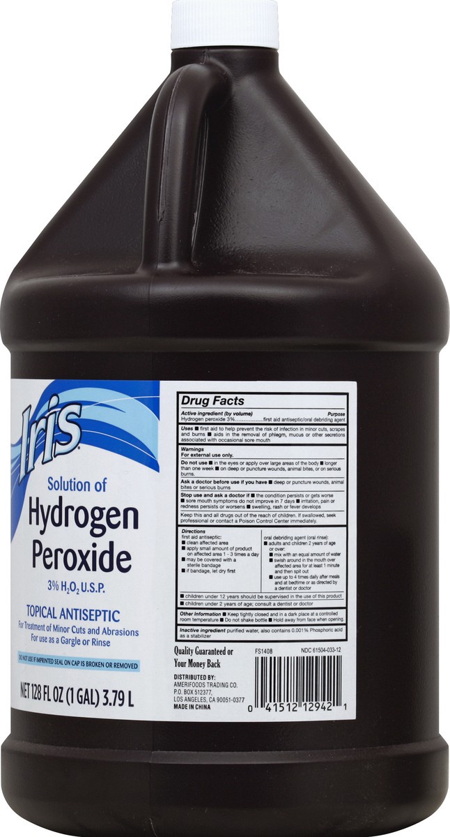 slide 6 of 8, IRIS Topical Antiseptic 128 oz, 128 oz