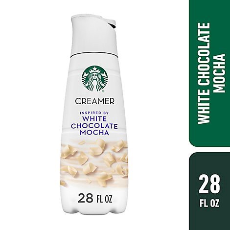 slide 1 of 1, Starbucks Liquid Coffee White Chocolate Creamer - 28 Fl Oz, 28 fl oz