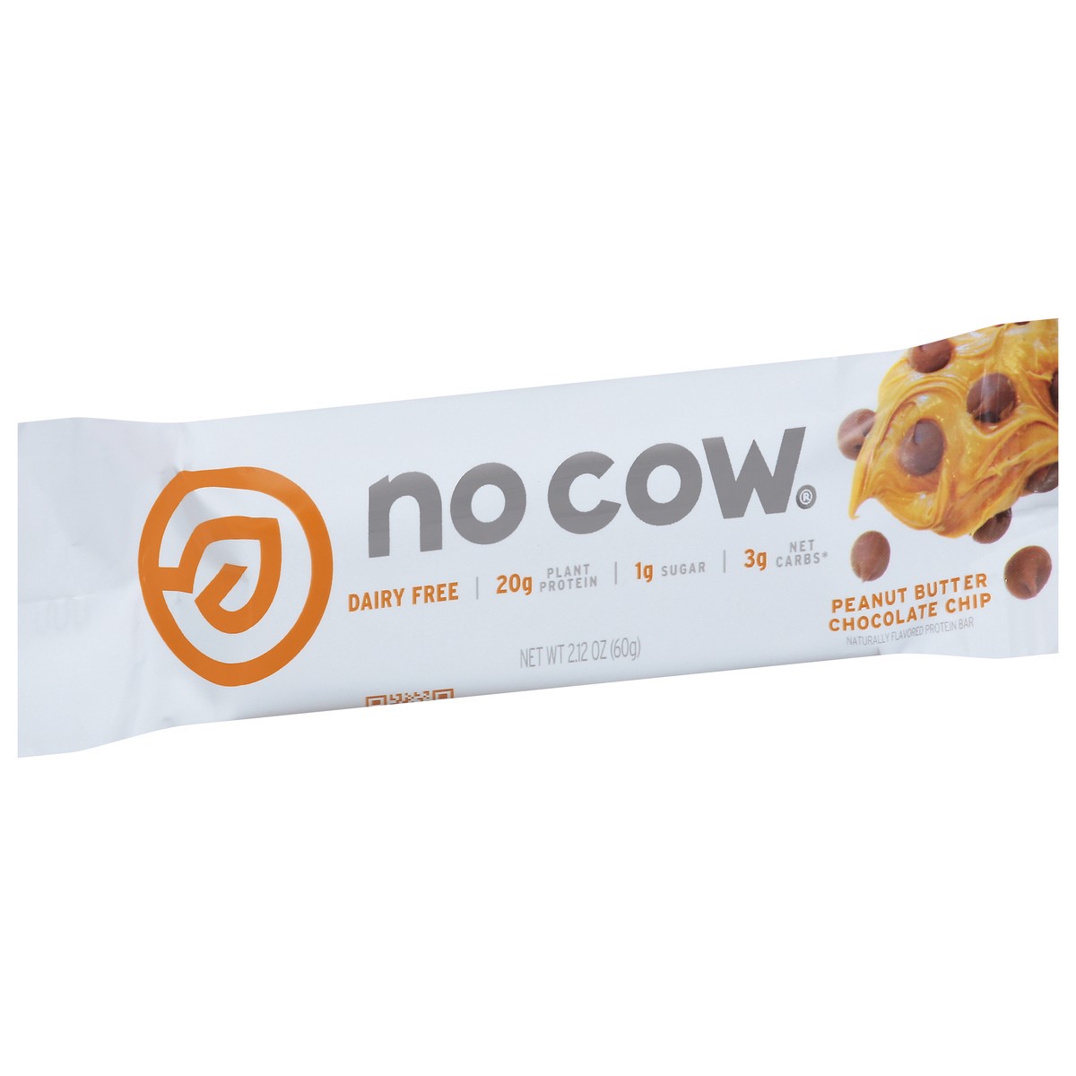 slide 2 of 9, No Cow Peanut Butter Chocolate Chip Protein Bar, 2.12 oz