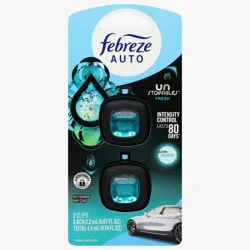 Febreze Auto Vent Clips Unstopables Fresh Air Freshener 2 - 0.07 fl oz Each