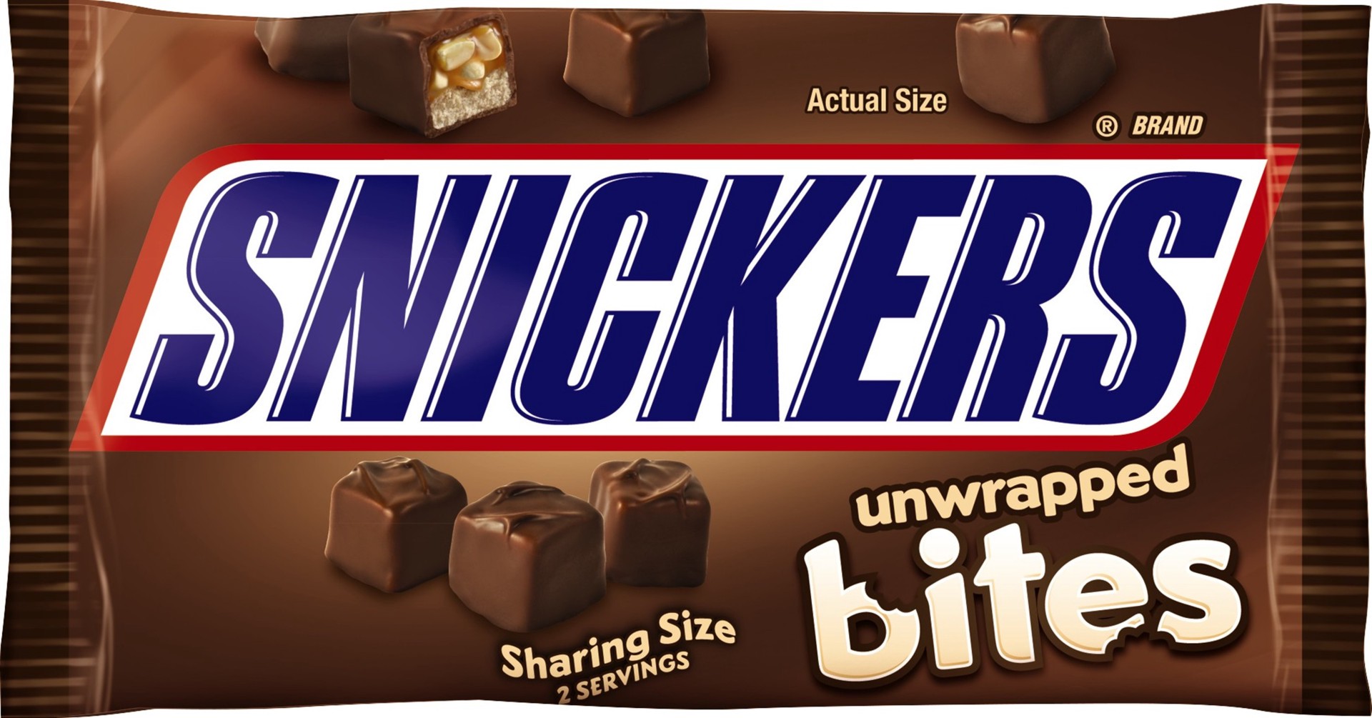 slide 1 of 5, Snickers Bite Size Bite Size King Size Candy, 2.83 oz