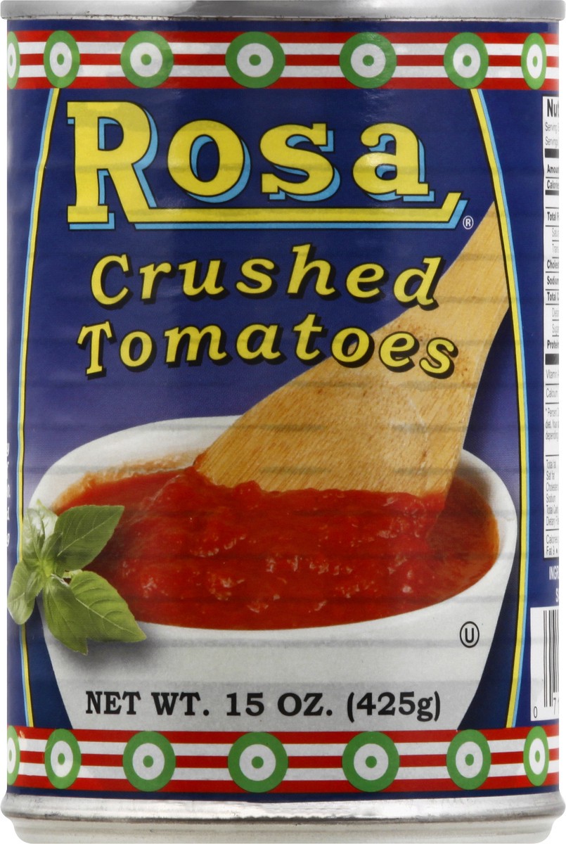 slide 3 of 13, Rosa Crushed Tomatoes 15 oz, 15 oz