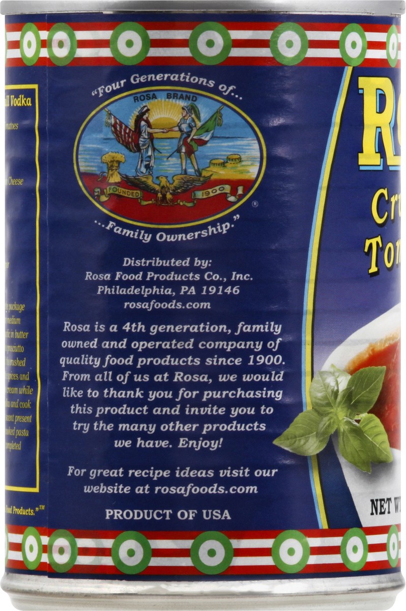 slide 5 of 13, Rosa Crushed Tomatoes 15 oz, 15 oz