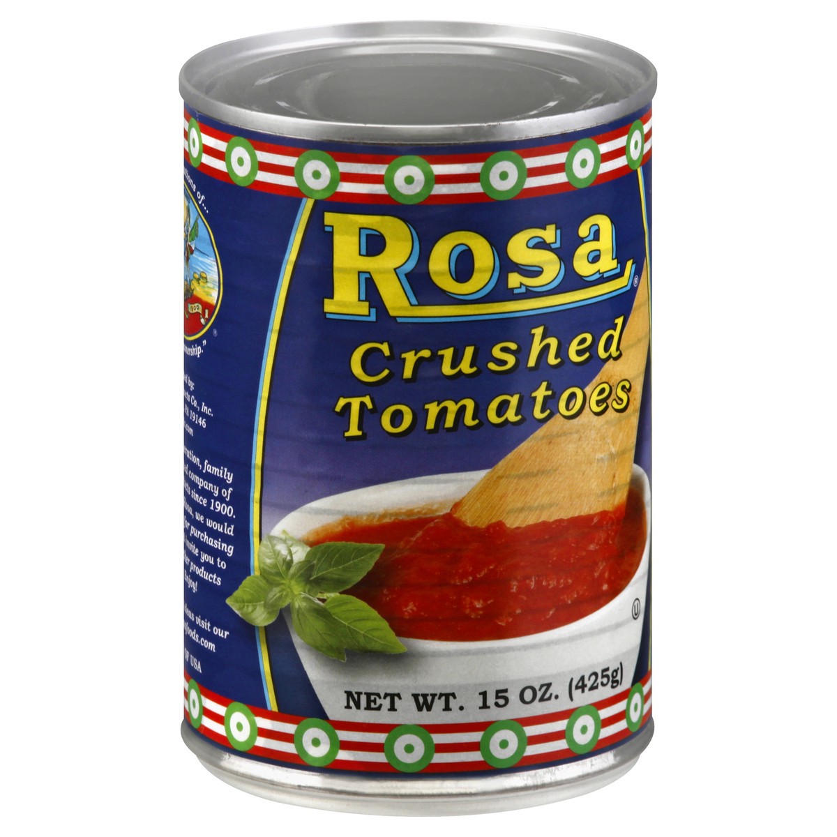 slide 8 of 13, Rosa Crushed Tomatoes 15 oz, 15 oz