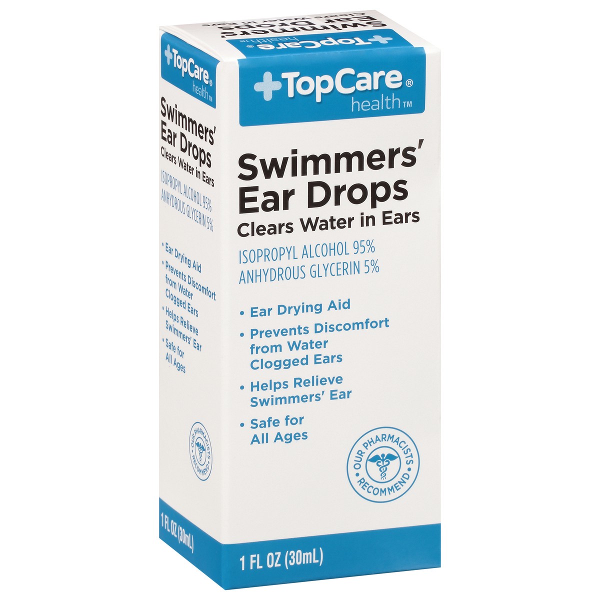 slide 2 of 9, TopCare Health Swimmer's Ear Drops 1 fl oz, 1 fl oz