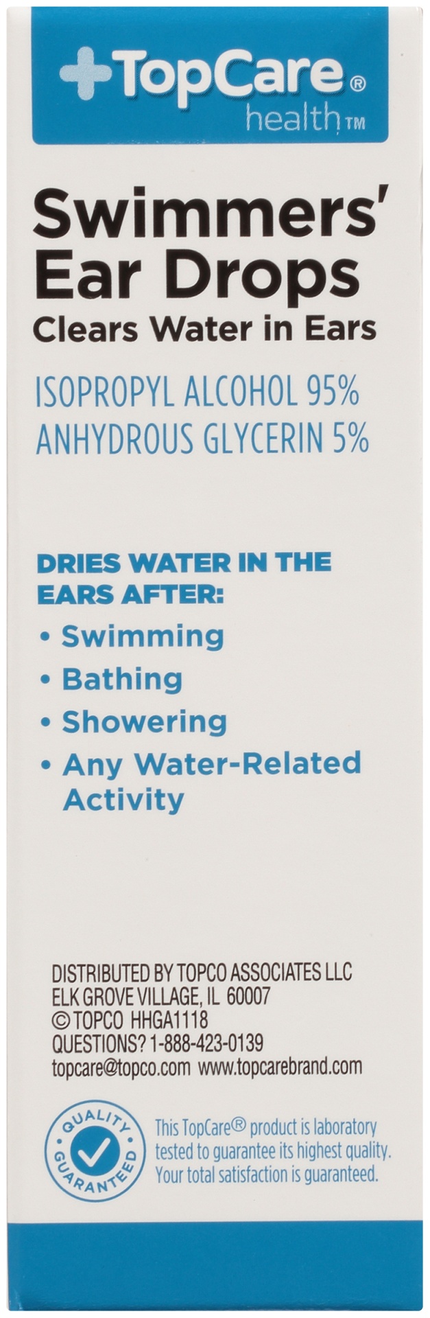 TopCare Swimmer's Ear Drops 1 oz Shipt