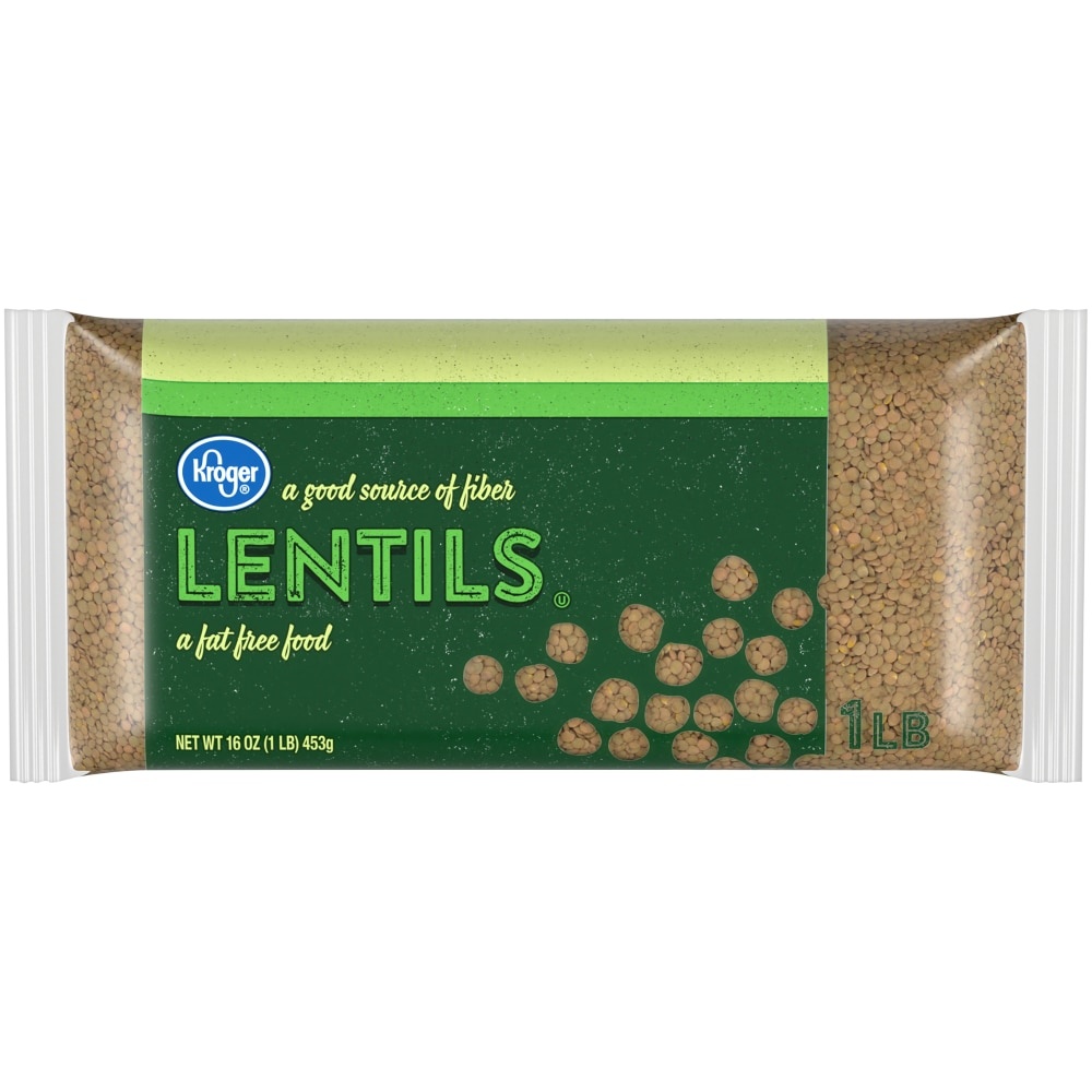 slide 1 of 1, Kroger Lentil Beans, 1 lb