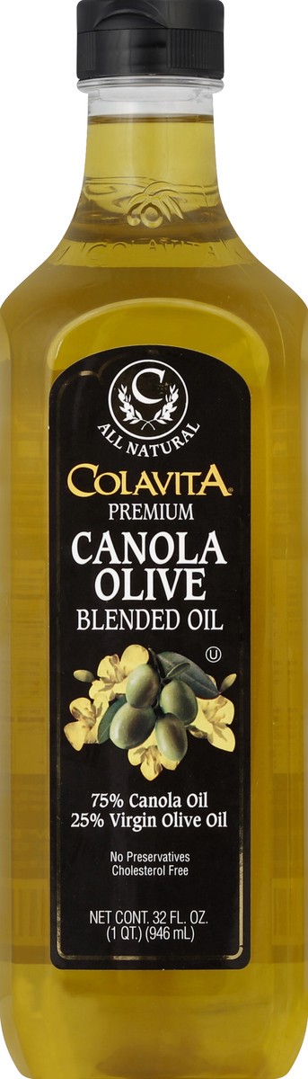 slide 2 of 3, Colavita Oil, Canola Olive Blended, 32 ct