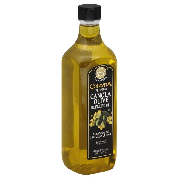 slide 1 of 3, Colavita Oil, Canola Olive Blended, 32 ct