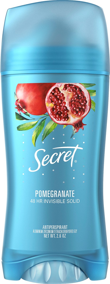 slide 3 of 3, Secret Pomegranate Antiperspirant 2.6 oz, 2.6 oz