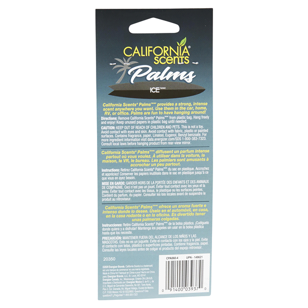 slide 24 of 29, California Scents Palms Ice Air Freshener, 4 ct