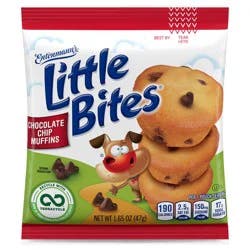 Entenmann's Little Bites Chocolate Chip Mini Muffins, 1.65 oz