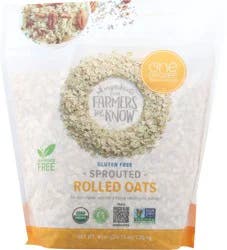 One Degree Organic Foods Gluten Free Sprouted Rolled Oats 45 oz