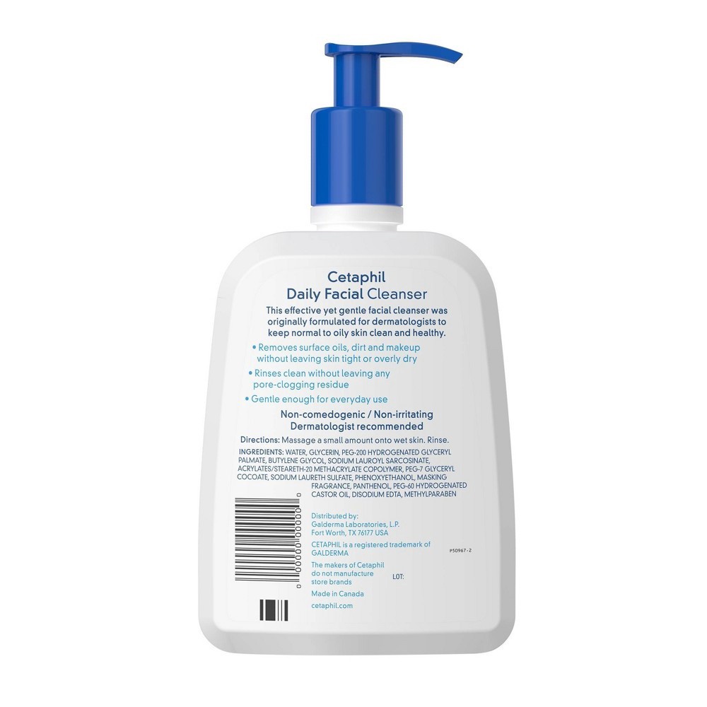 slide 3 of 5, Cetaphil Normal To Oily Cleanser Facial, 16 fl oz