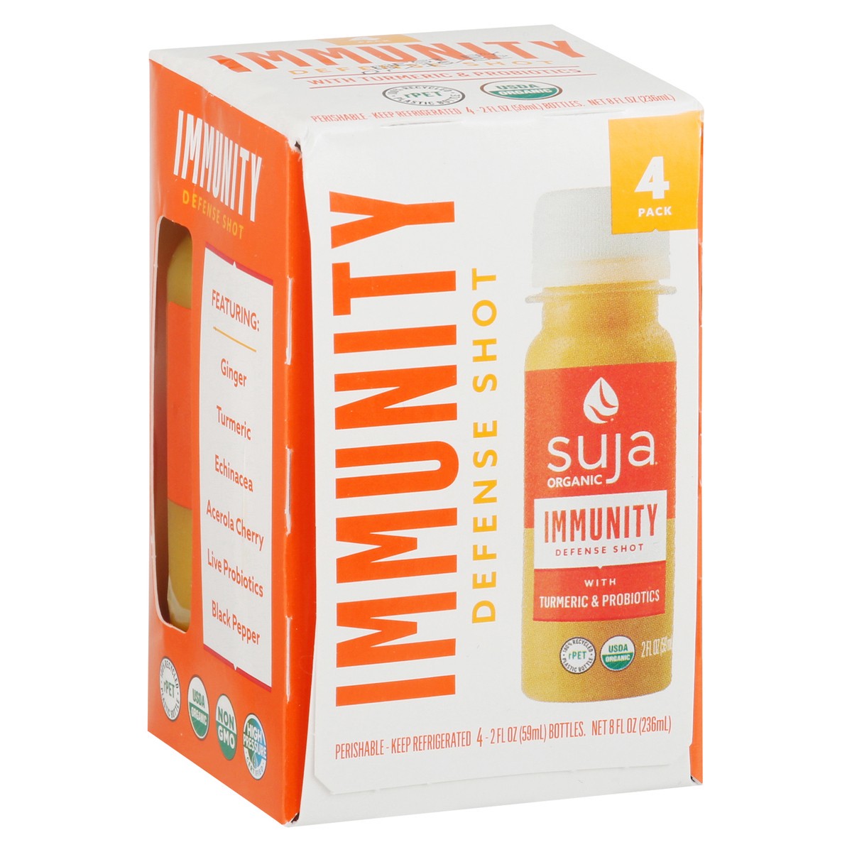 slide 5 of 9, Suja SH - Immunity Defense (4x4pk) Master 2oz/16pk, 2 fl oz