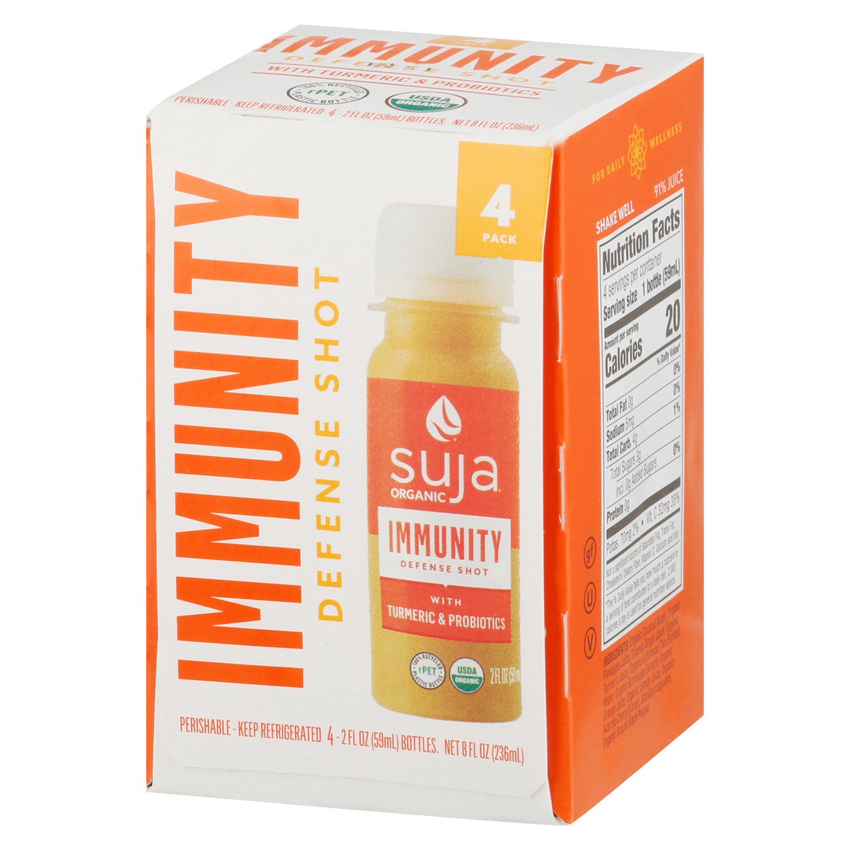 slide 9 of 9, Suja SH - Immunity Defense (4x4pk) Master 2oz/16pk, 2 fl oz