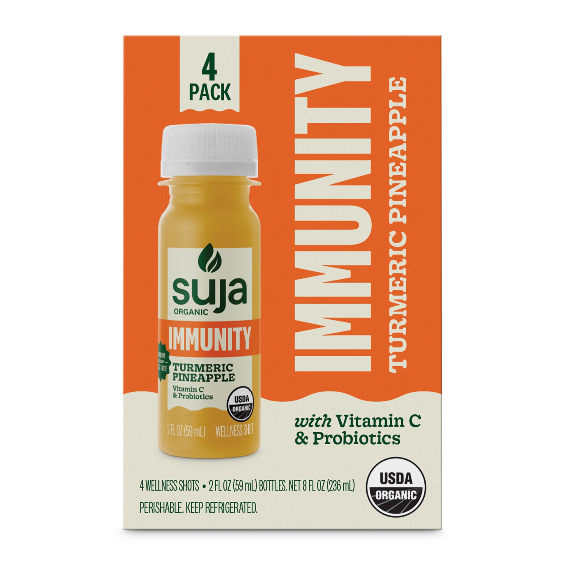 slide 1 of 9, Suja SH - Immunity Defense (4x4pk) Master 2oz/16pk, 2 fl oz