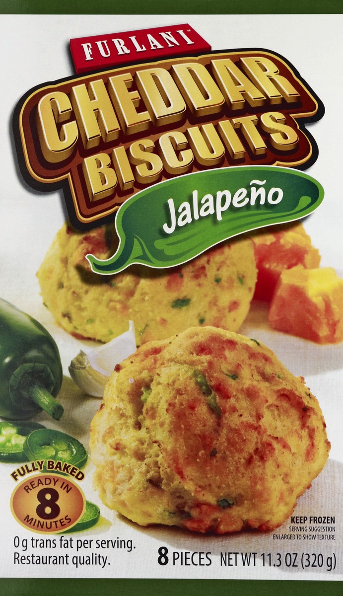 slide 4 of 5, Furlani Jalapeno Cheddar Biscuits, 11.3 oz