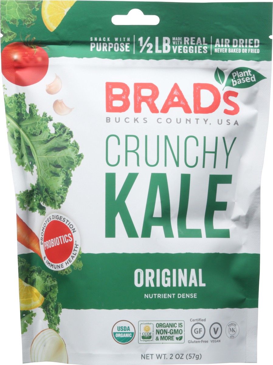 slide 6 of 9, Brad's Brads-Cr Kale W/Probiot, 2 oz