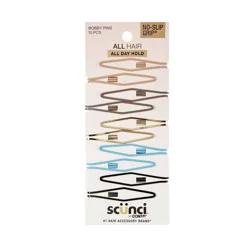 scünciNo-Slip Grip Bobby Pins 10 Each
