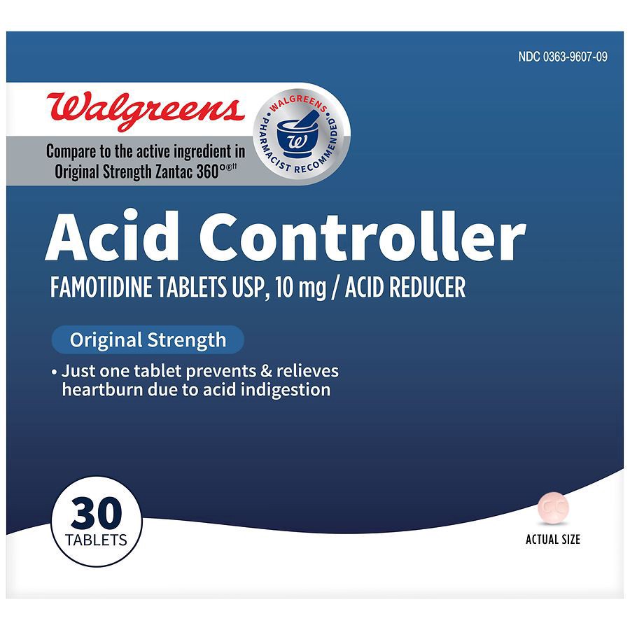 slide 3 of 5, Walgreens Acid Reducer Z 10 mg, 30 ct