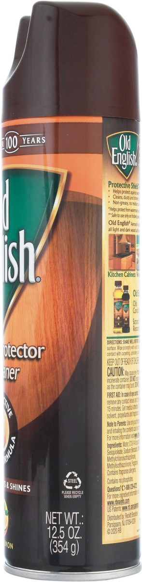 slide 13 of 13, Old English Furniture Polish Spray, Lemon, 12.3 Ounce, 12.5 oz