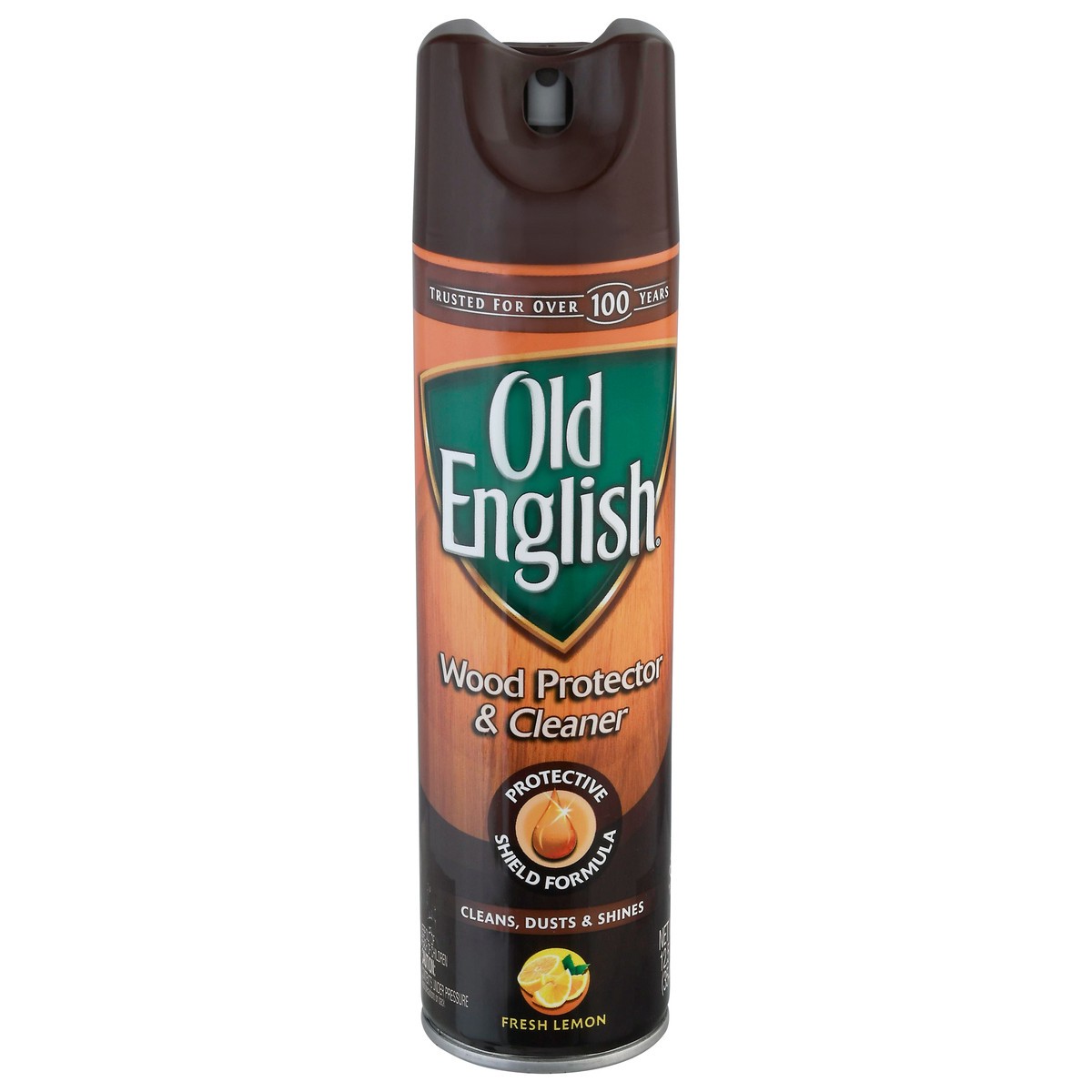 slide 6 of 13, Old English Furniture Polish Spray, Lemon, 12.3 Ounce, 12.5 oz