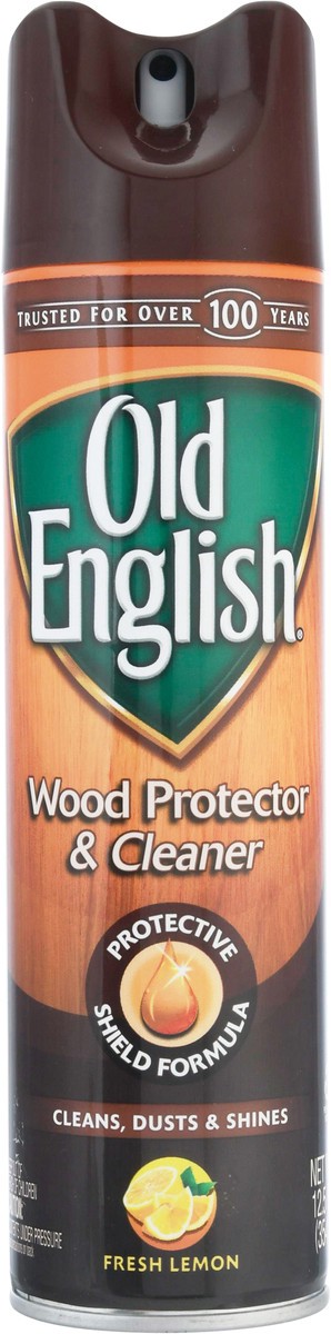 slide 1 of 13, Old English Furniture Polish Spray, Lemon, 12.3 Ounce, 12.5 oz