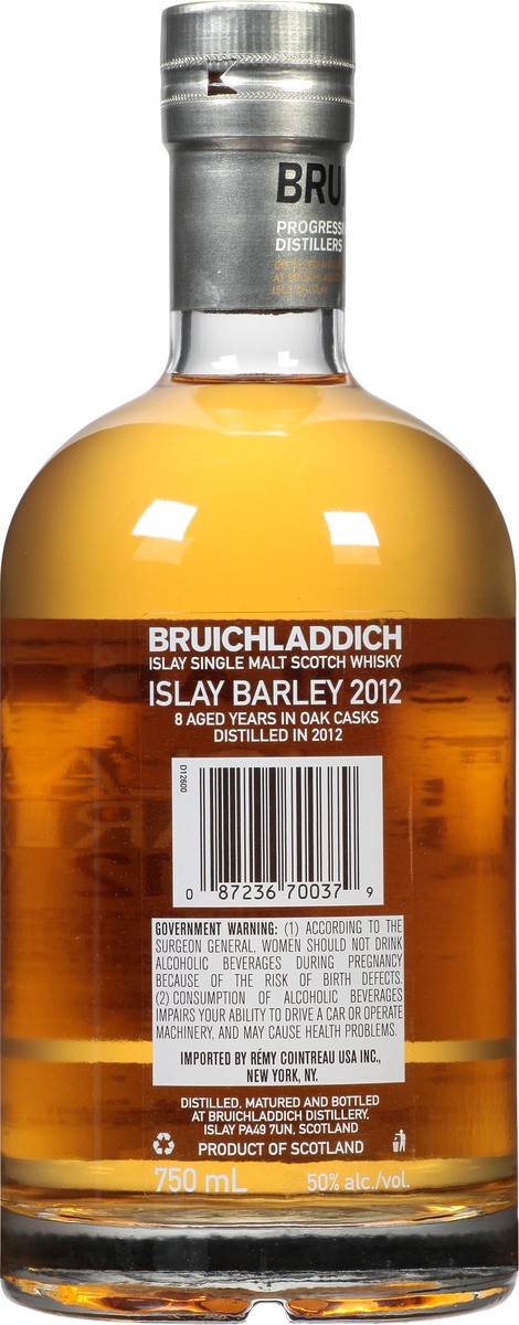 slide 6 of 9, Bruichladdich Islay Barley, 750 ml