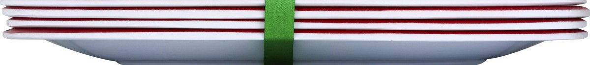 slide 4 of 5, Kane Home Kane Holiday App Plate Set, 8 in