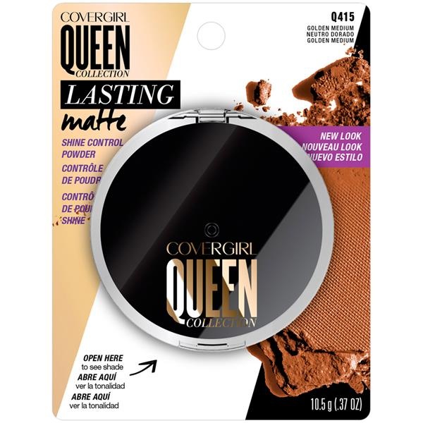 slide 1 of 1, Covergirl Queen Collection Lasting Golden Medium Matte Powder, 1 ct