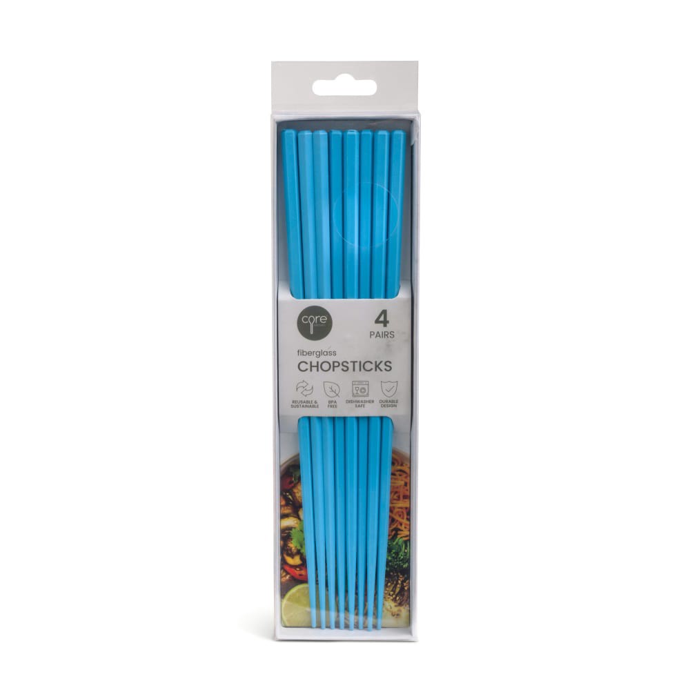 slide 2 of 2, Core Home Chopsticks - Assorted, 4 ct