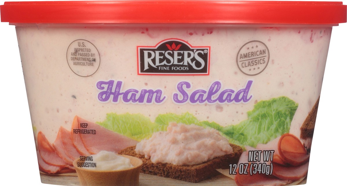 slide 5 of 6, Reser's Ham Salad, 12 fl oz