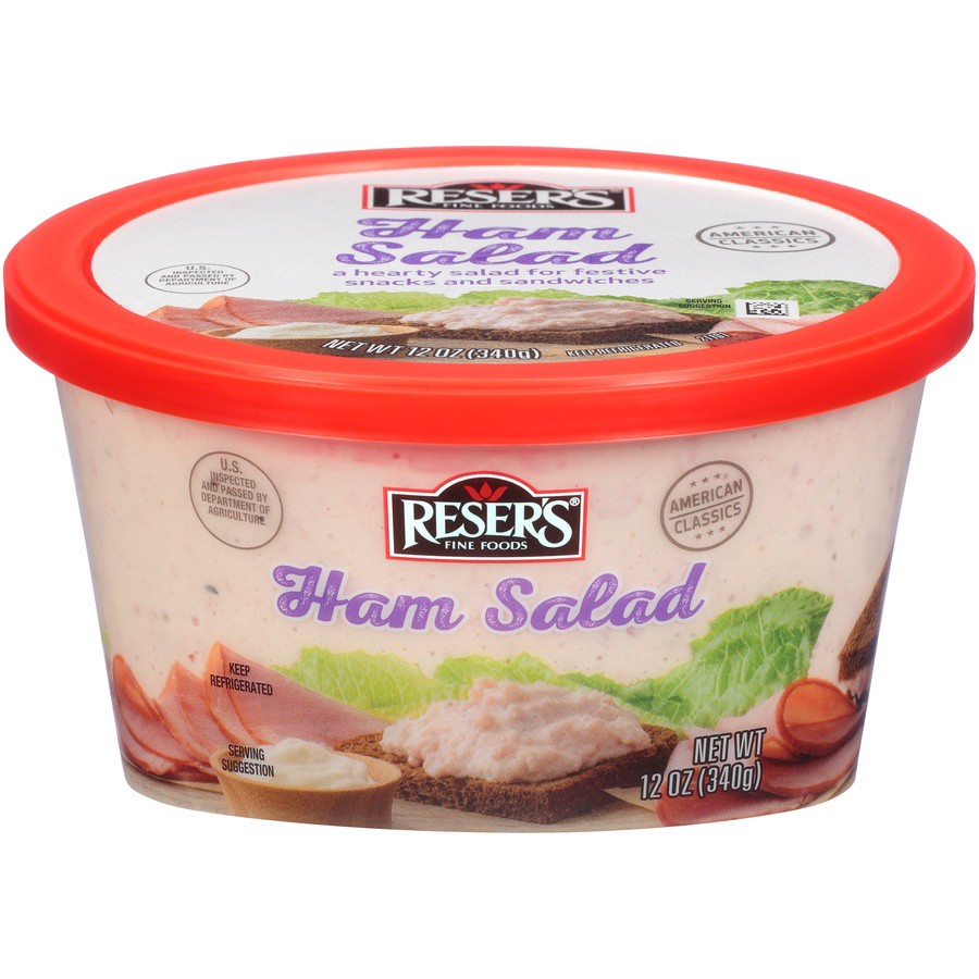 slide 1 of 6, Reser's Ham Salad, 12 fl oz