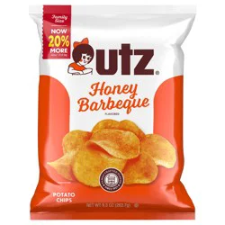 Utz Honey Barbeque Potato Chips, 7.75 oz