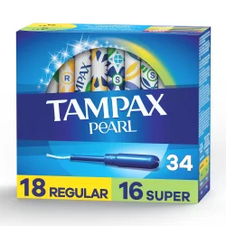 Tampax Tampon Pearl Unscented Duo Pack