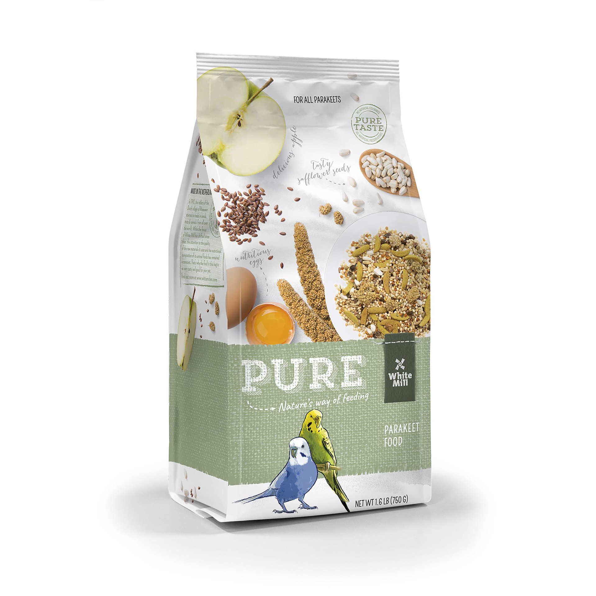 slide 1 of 1, White Mill Gourmet Mixture with Carrot & Bell pepper Dry Hamster Food, 1.7 lbs., 1.7 lb