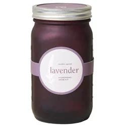 Modern Sprout Organic Lavender Hydroponic Grow Kit Garden Jar