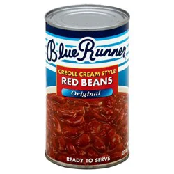 Blue Runner Creole Cream Style Original Red Beans 27 oz