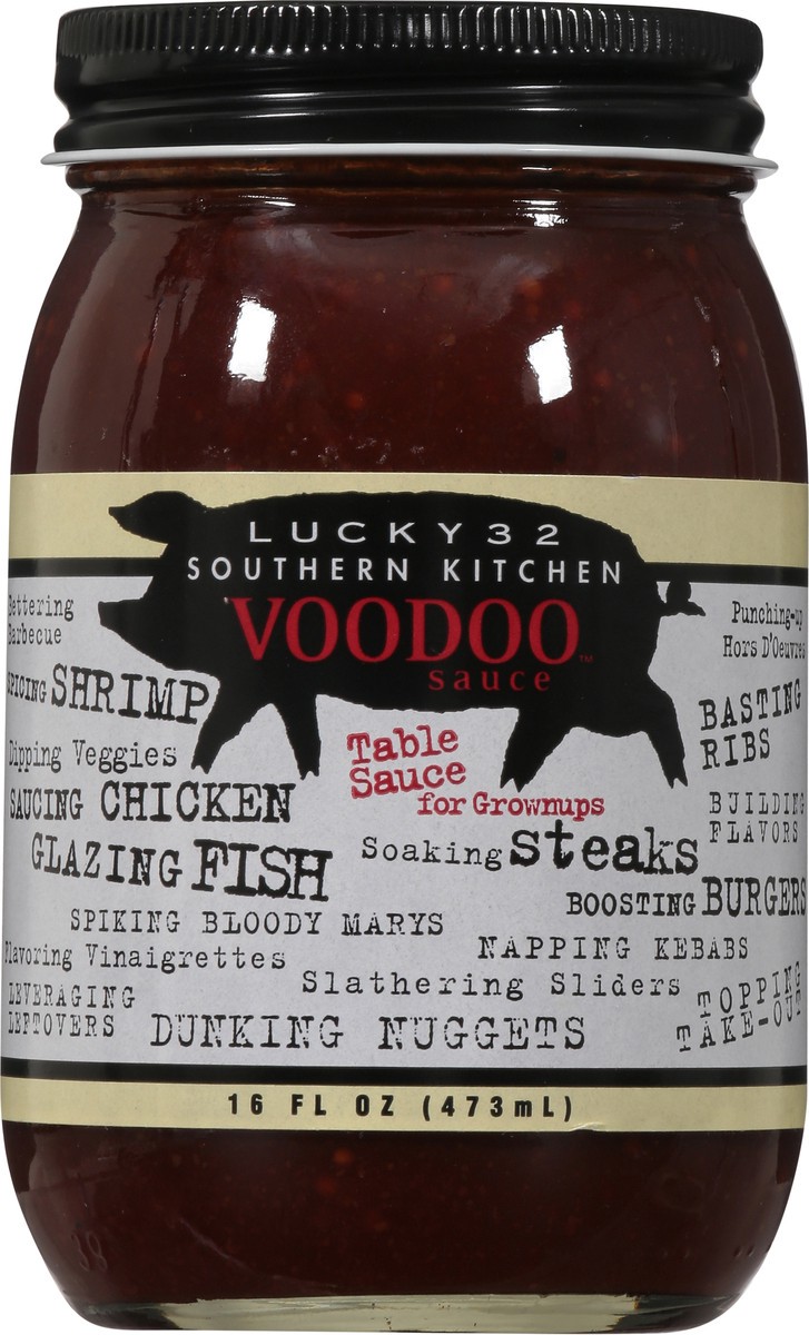slide 5 of 14, Lucky 32 Southern Kitchen Voodoo Sauce 16 fl oz, 16 fl oz