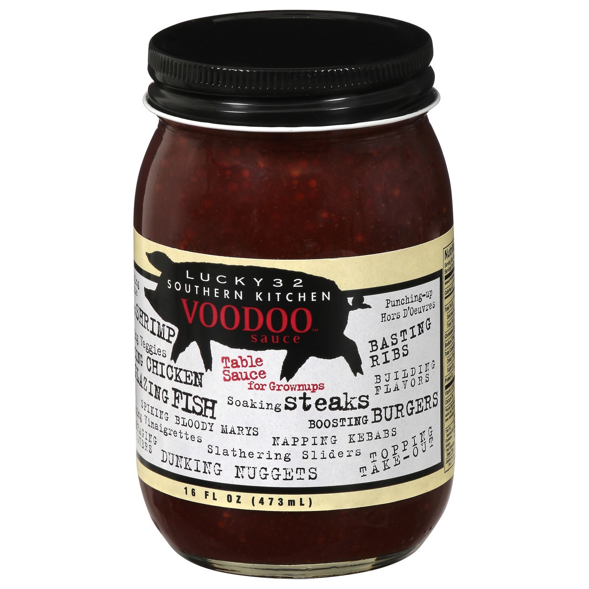 slide 3 of 14, Lucky 32 Southern Kitchen Voodoo Sauce 16 fl oz, 16 fl oz