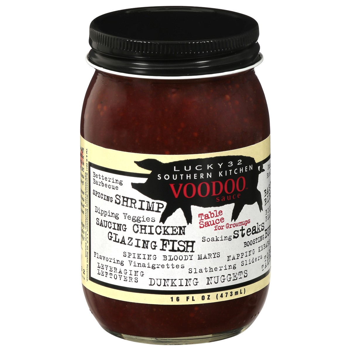 slide 2 of 14, Lucky 32 Southern Kitchen Voodoo Sauce 16 fl oz, 16 fl oz