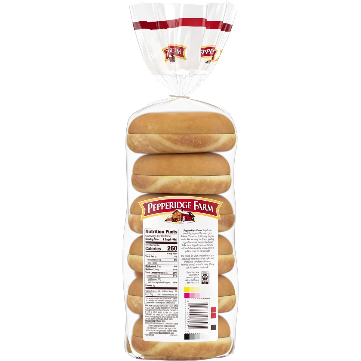 slide 2 of 11, Pepperidge Farm Plain Bagels, 21.000 oz