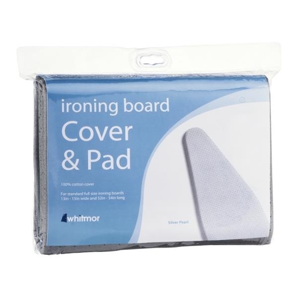 slide 1 of 1, Whitmor Whitmor Ironing Board Cover Pad Silver Pearl, 1 ct